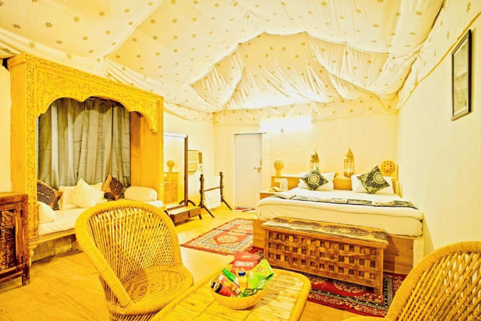 Jaisalmer Sand Dunes Luxury Camp And Resort Exterior foto